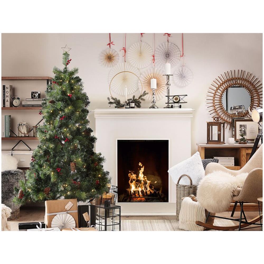 Albero Di Natale Pre-illuminato Verde 180 Cm Jacinto - Foto 7