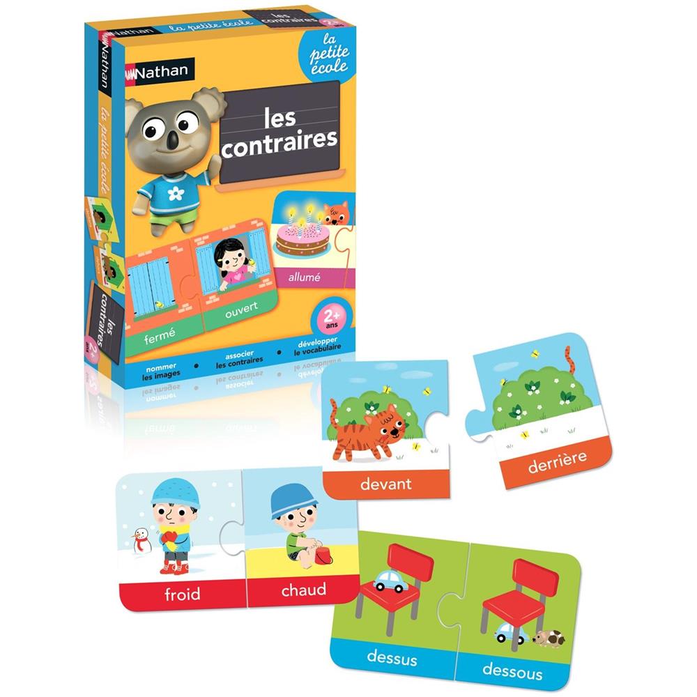 Gioco Educativo Sugli Opposti (Lingua Francese) - Foto 1