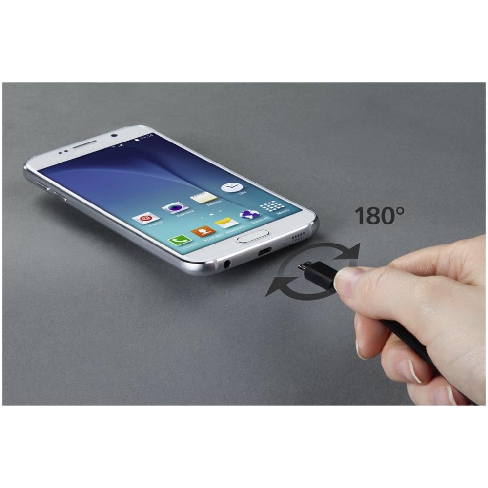 00173675 1.4m USB A Micro-USB A Nero cavo USB - Foto 3