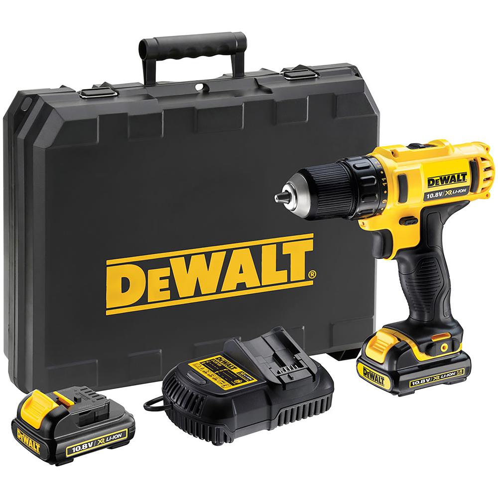 Dewalt Trapano 2 Bat. lit 10,8v-2,0ah Dcd710d2 - Foto 1