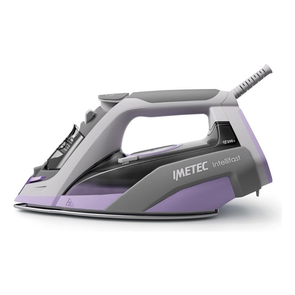 Ferro da Stiro a Vapore Intellifast Capacità 0.3 Litri Potenza 2400 Watt Colore Grigio / Rosa - Foto 2