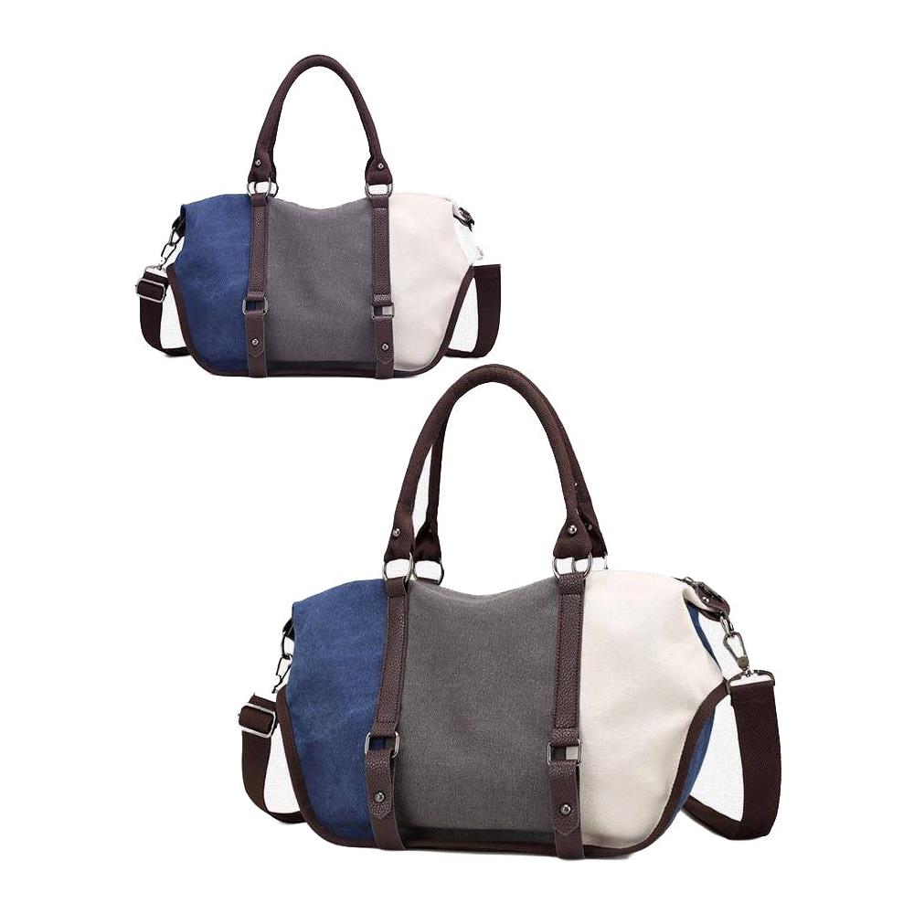 Wrangler Borsa Tote Donna Righe - Tracolla Con Cerniera, Capiente Per Laptop 15 Pollici - 2