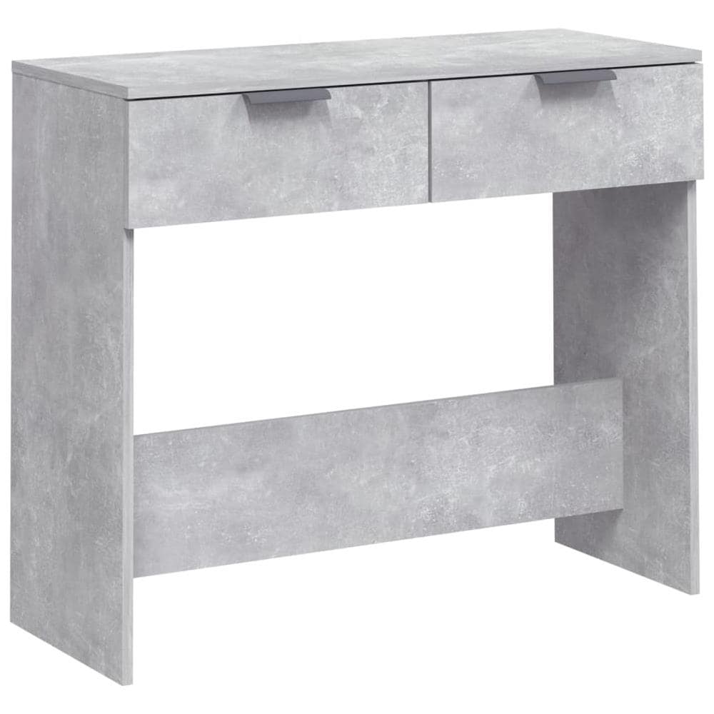 Tavolino Da Salotto Grigio Cemento 90x36x75cm Legno Multistrato - Foto 2