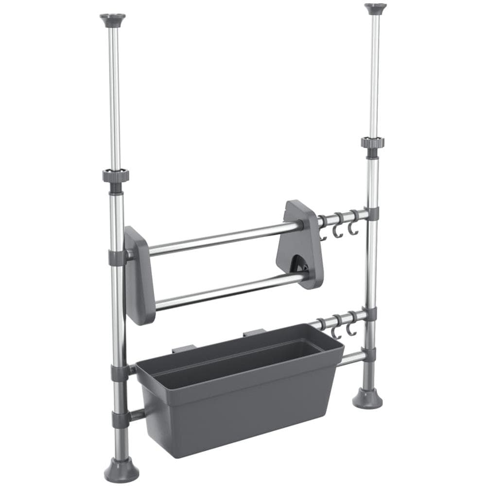 Organizer Da Cucina Regolabile In Alluminio - Foto 2