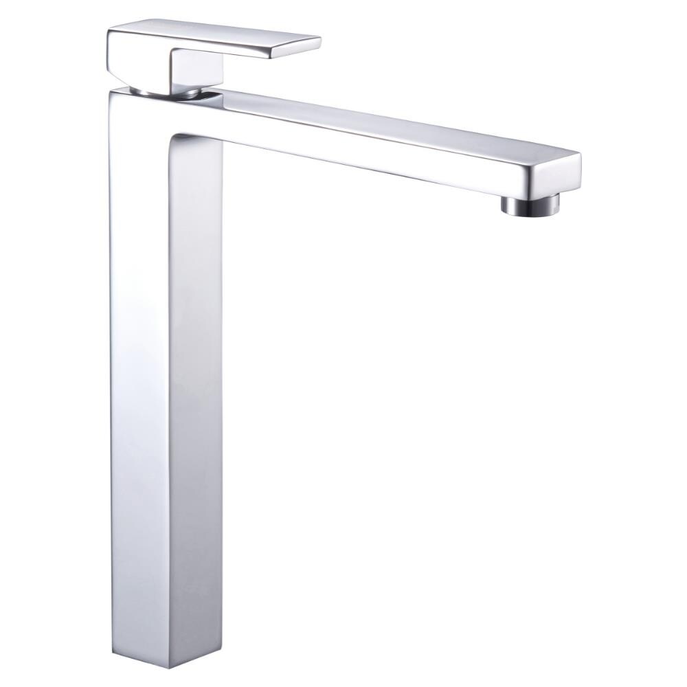 Miscelatore Rubinetto Lavabo Appoggio Purple Bocca Alta Cromo Lucido - Foto 1