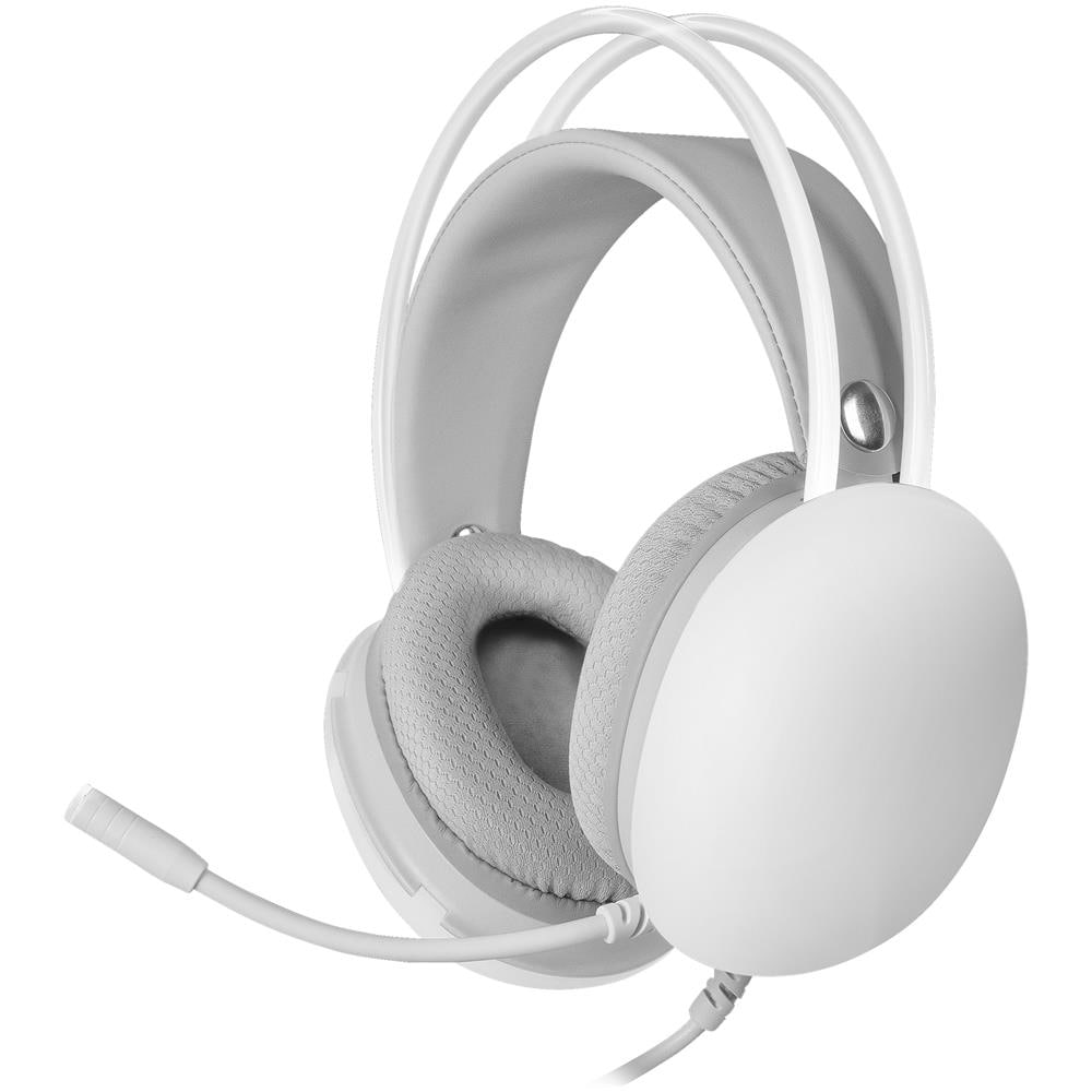 MHGLOW cuffia e auricolare Cablato A Padiglione Giocare USB tipo A Bianco - Foto 1