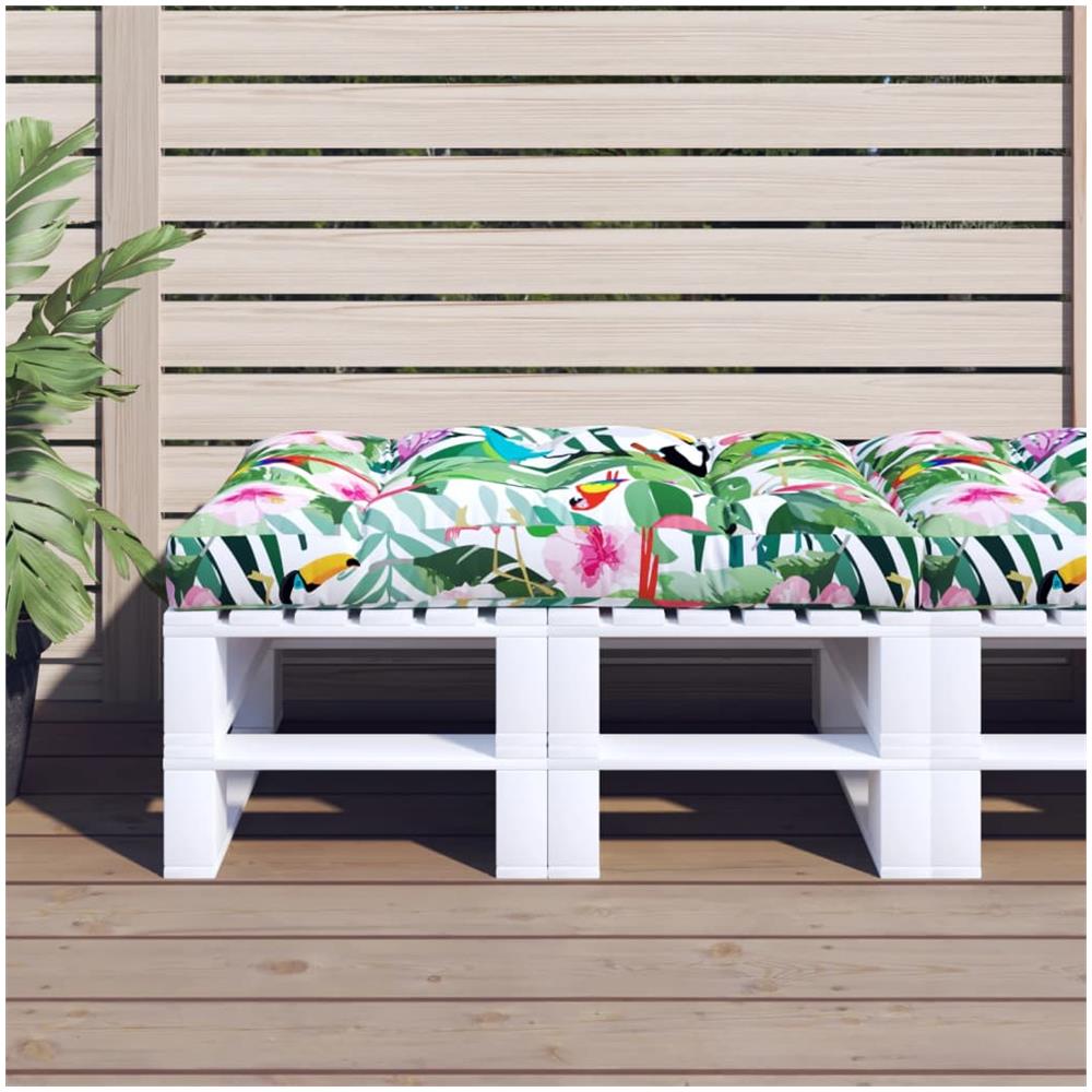 Cuscino Per Pallet Multicolore 120x80x12 Cm In Tessuto - Foto 1