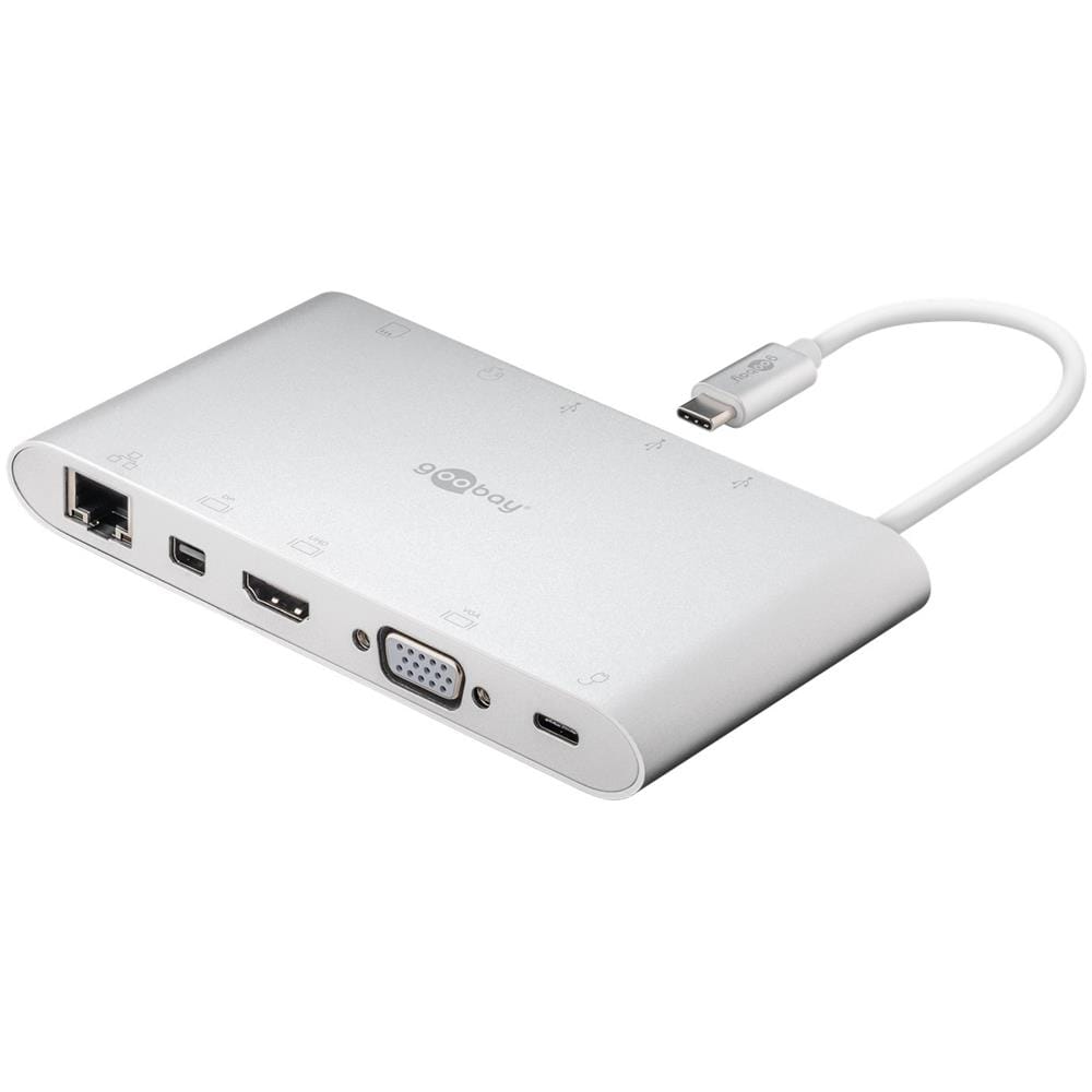 62113 replicatore di porte e docking station per laptop Cablato USB 3.2 Gen 1 (3.1 Gen 1) Type-C Argento - Foto 2