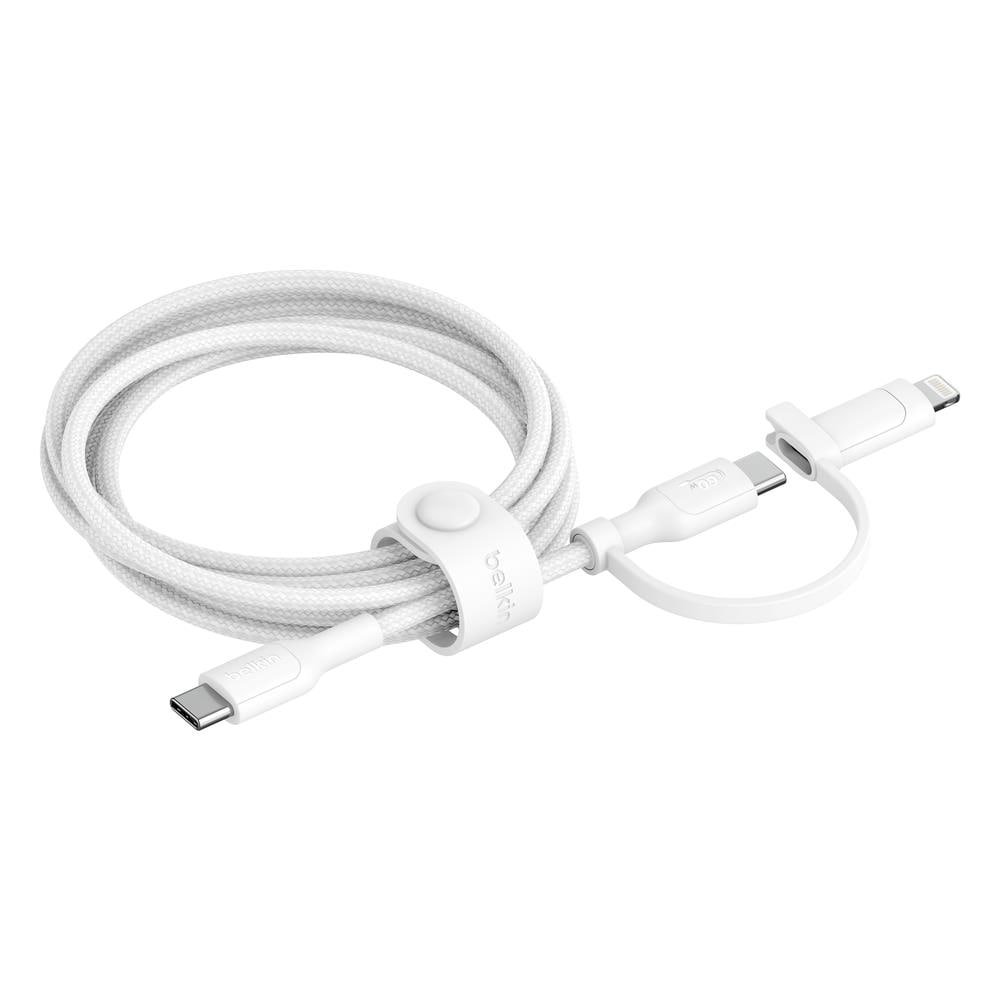 BoostCharge Pro cavo USB USB 2.0 1,5 m USB C USB C /Lightning Bianco - Foto 1
