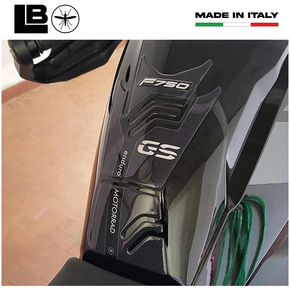 Paraserbatoio 3D Gel Protezione Serbatoio Moto Compatibile Bmw F750 Gs 2018-2024 - Foto 3