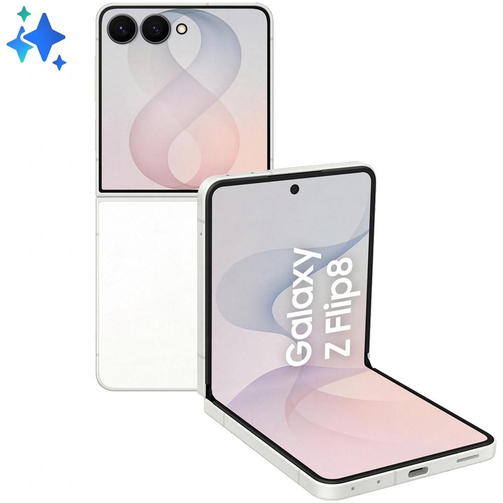 Galaxy Z Flip8 5G 512GB 12GB Ram Main Display 6.9" Amoled 2X 12Hz Sec. Display 4.1" Super Amoled Main Camera 50+12MP Selfie 10MP DaulSim (1nanoSim+eSim) Android Exynos 2600 4300mAh Cream - Foto 1