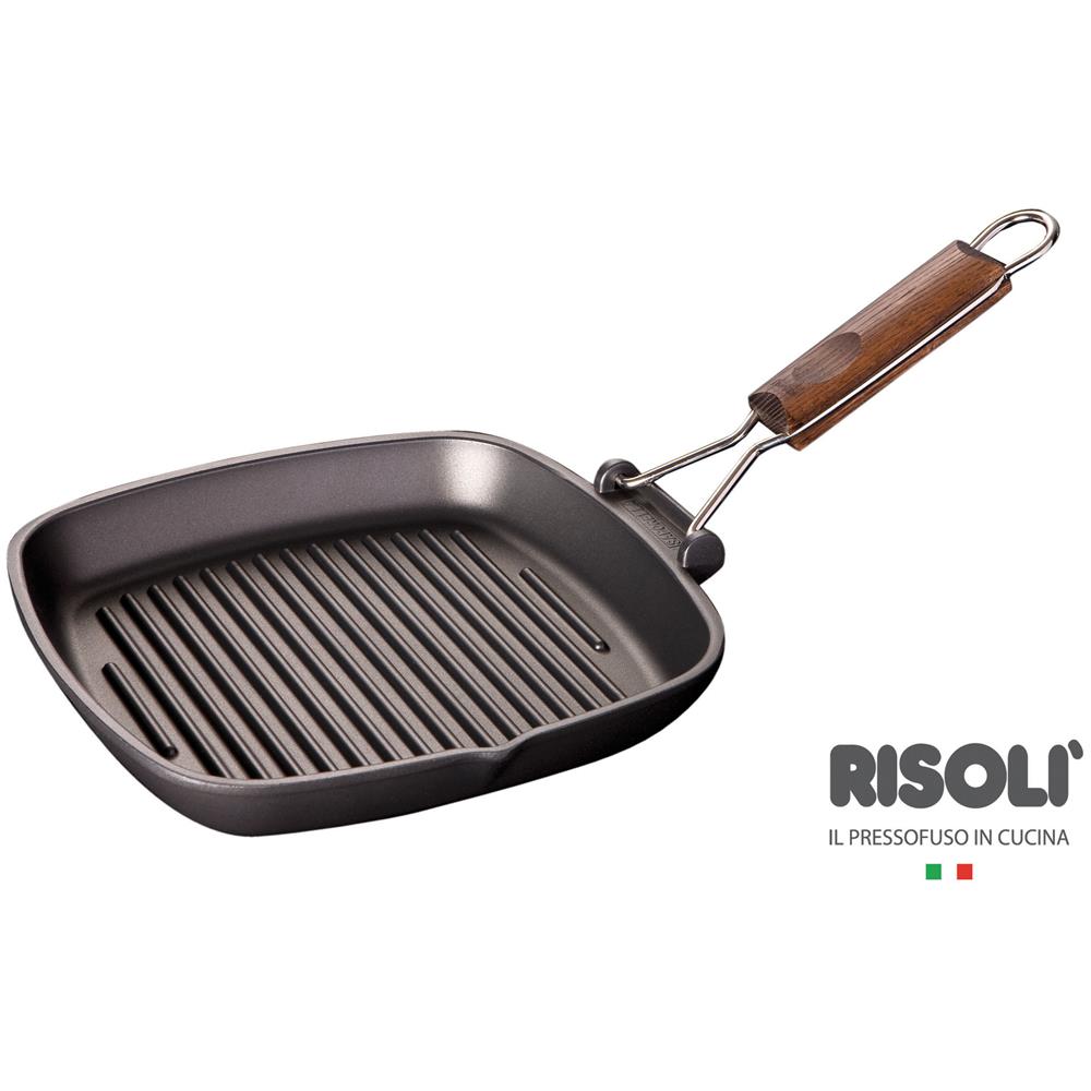 Bistecchiera Antiaderente Saporella cm 20X20 - Foto 3