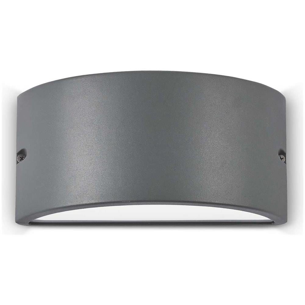 Lampada Da Parete Rex-2 Ap1 Antracite Max 1 X 60w E27 - 240v - Foto 6