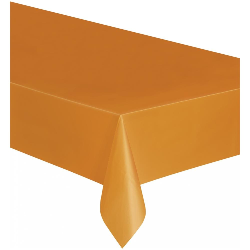 Tovaglia Arancione In Plastica Taglia Unica - Foto 1