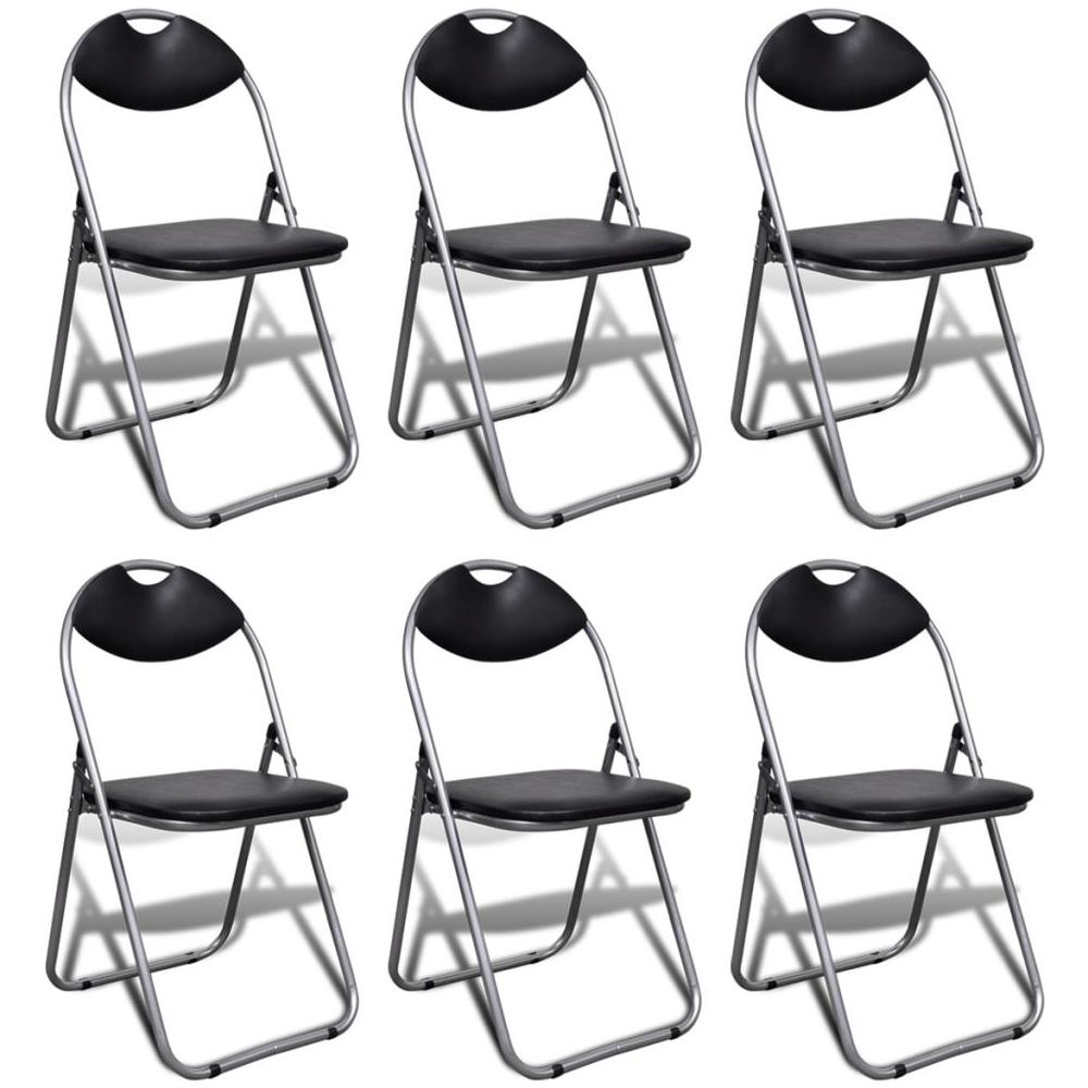 Set Sedie Pieghevoli 6 Pz - Foto 1