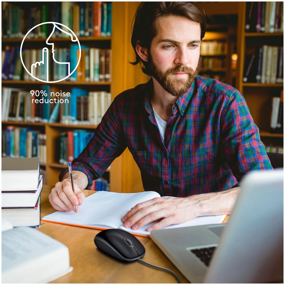 M110 Silent - Mouse - per destrorsi e per sinistrorsi - ottica  - Foto 2