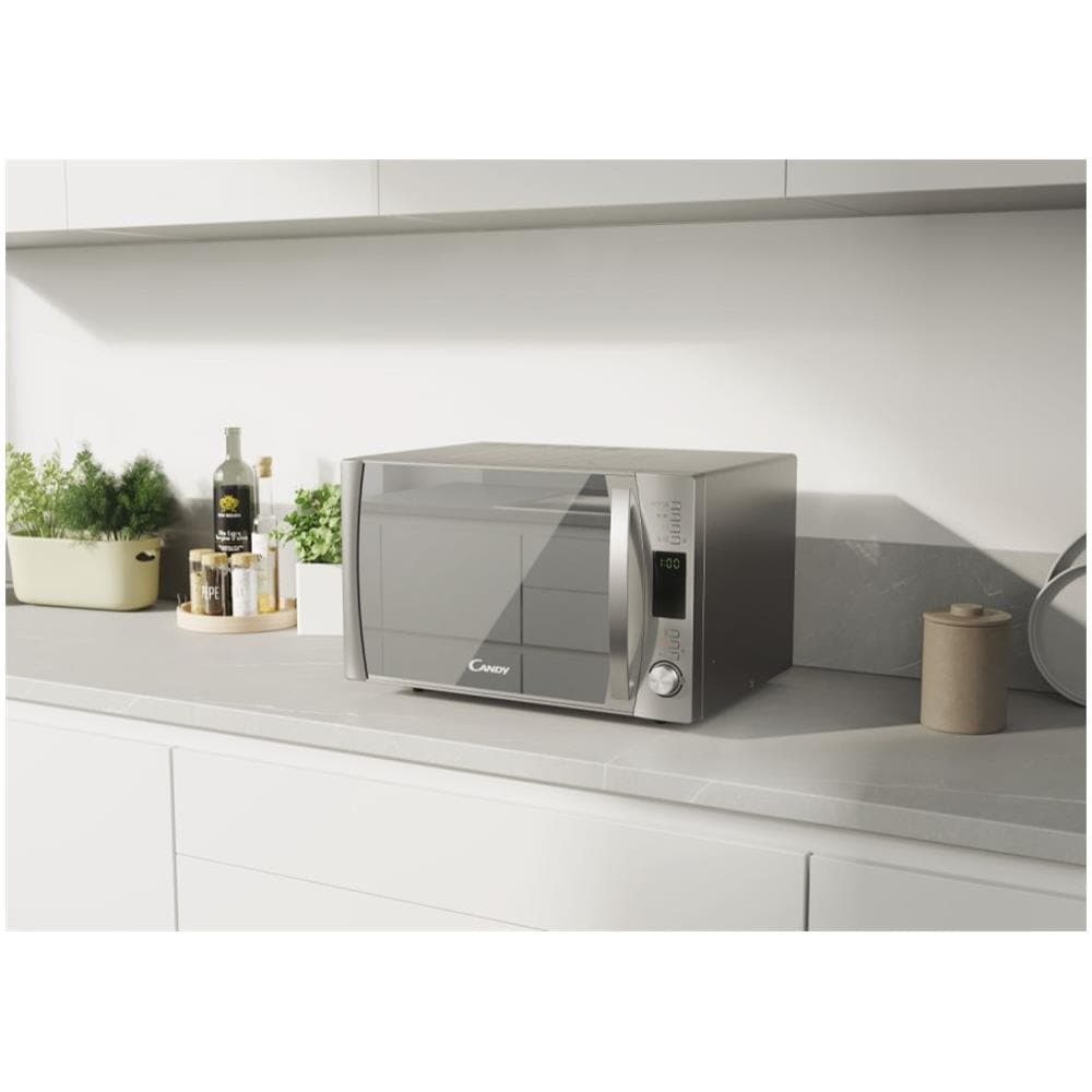 Forno Microonde CMXG25GDSS con Grill Capacità 25 Litri Potenza 900 Watt Colore ArgentoAcciaio Inossidabile - Foto 2