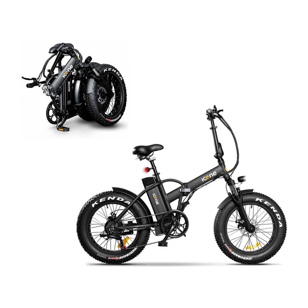 Icon.e - Bici Elettrica Pieghevole Pure 250w Black - ePRICE