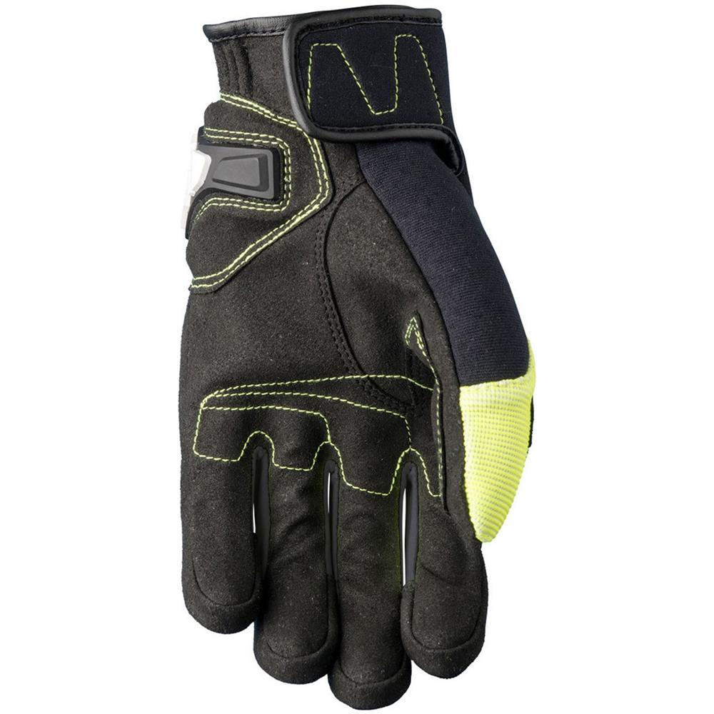 Guanti Moto In Pelle 2018 Rs4 Nero Fluorescent Giallo (l, Nero) - Foto 2