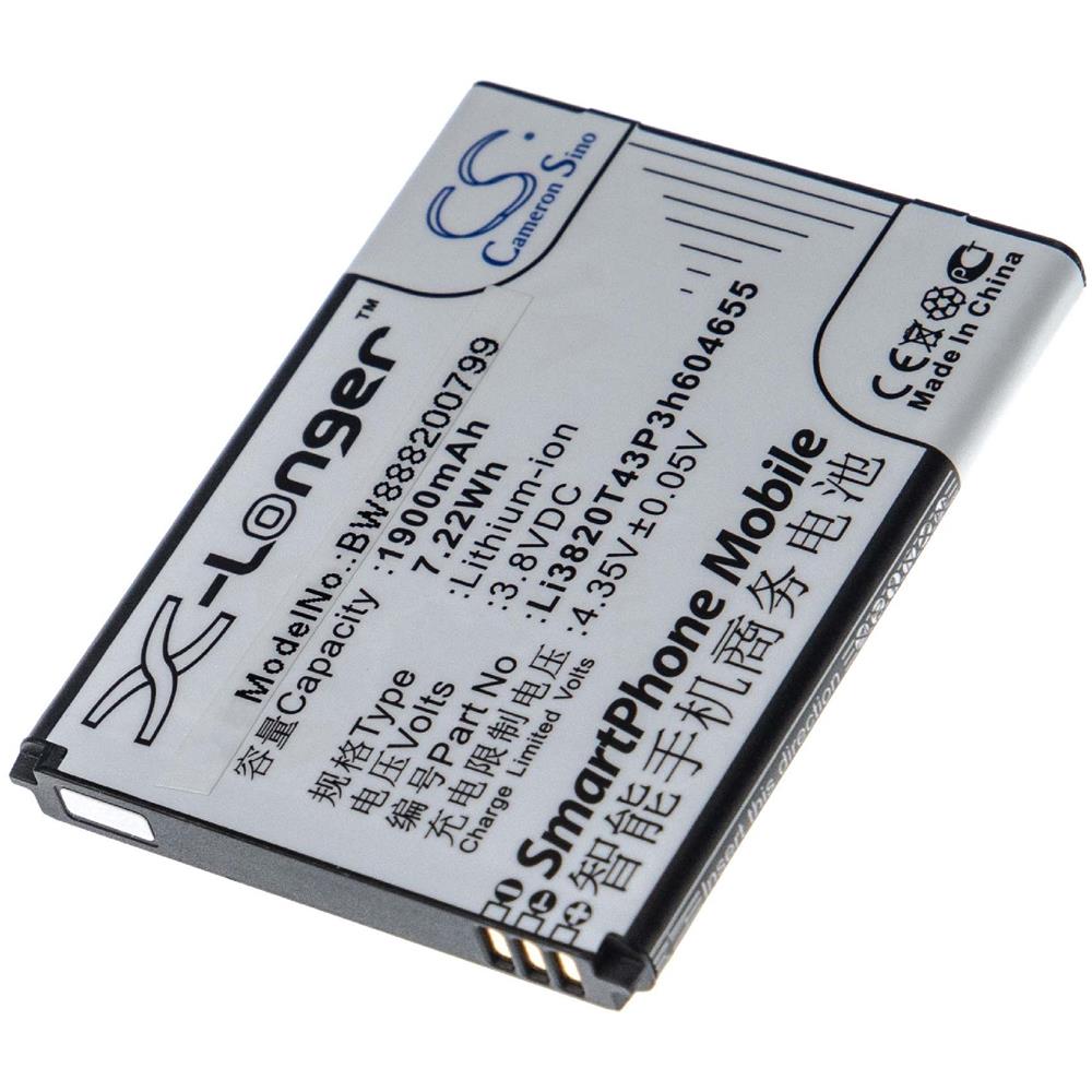 Batteria Compatibile Con Zte Jasper Lte, Z718, Z718tl Smartphone Cellulare Telefono Cellulari (1900mah, 3.8v, Li-ion) - Foto 1