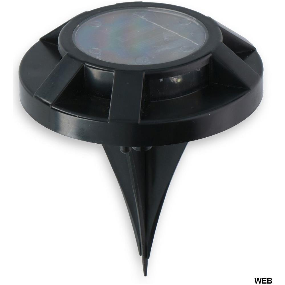 Faretto Solare Crepuscolare Da Giardino 3 Led - Foto 2
