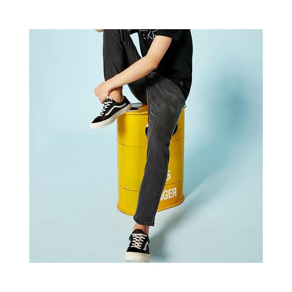 SLOWMOOSE - Jeans Per Uomo Pantaloni Slim Fit Jeans Classici Da Uomo In  Denim Pantaloni Firmati Da Uomo Pantaloni Casual Elasticizzati Dritti [  grigio / 27] - ePRICE