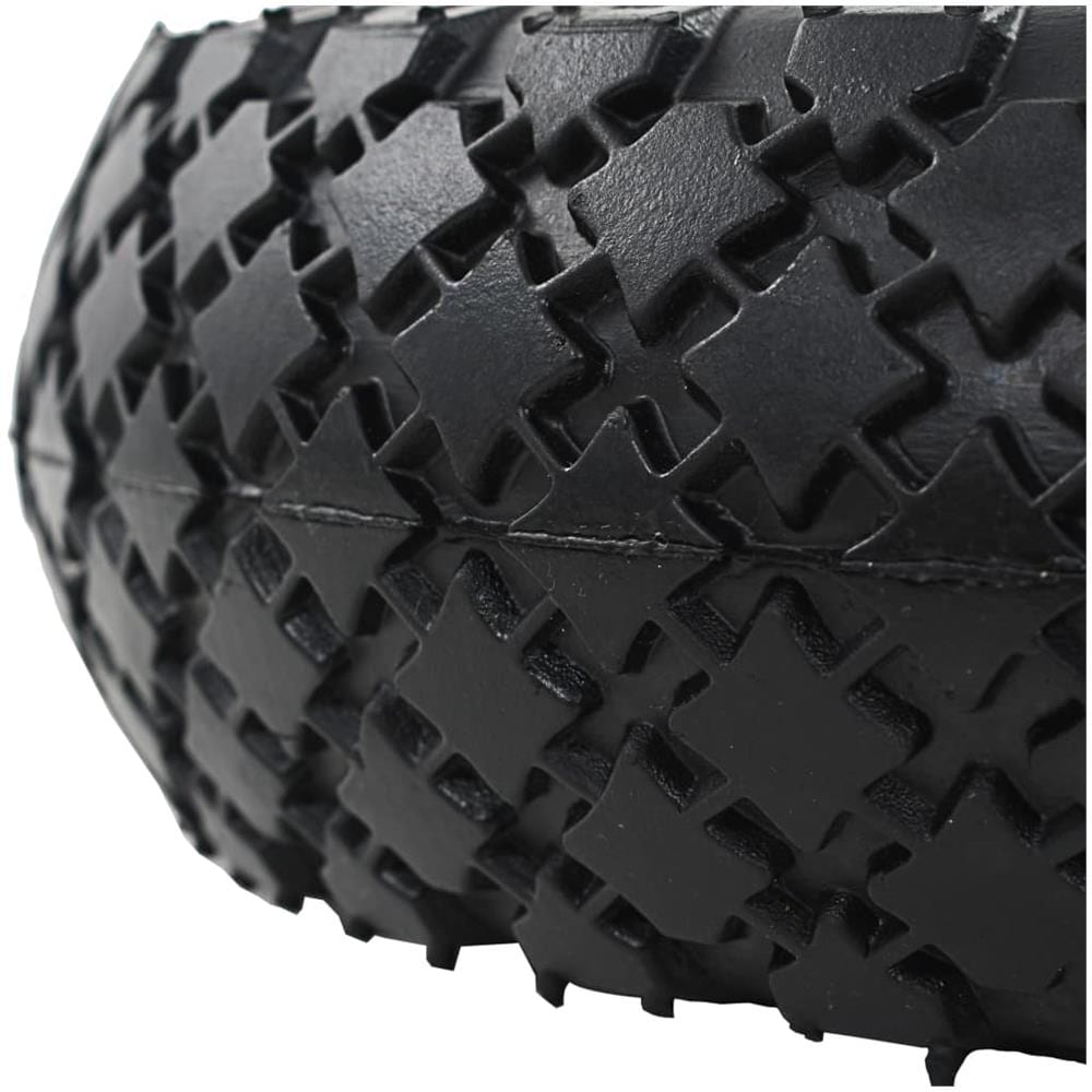 Ruote Carrello a Mano 2 pz Gomma 3.00-4 (245x82)  - Foto 5