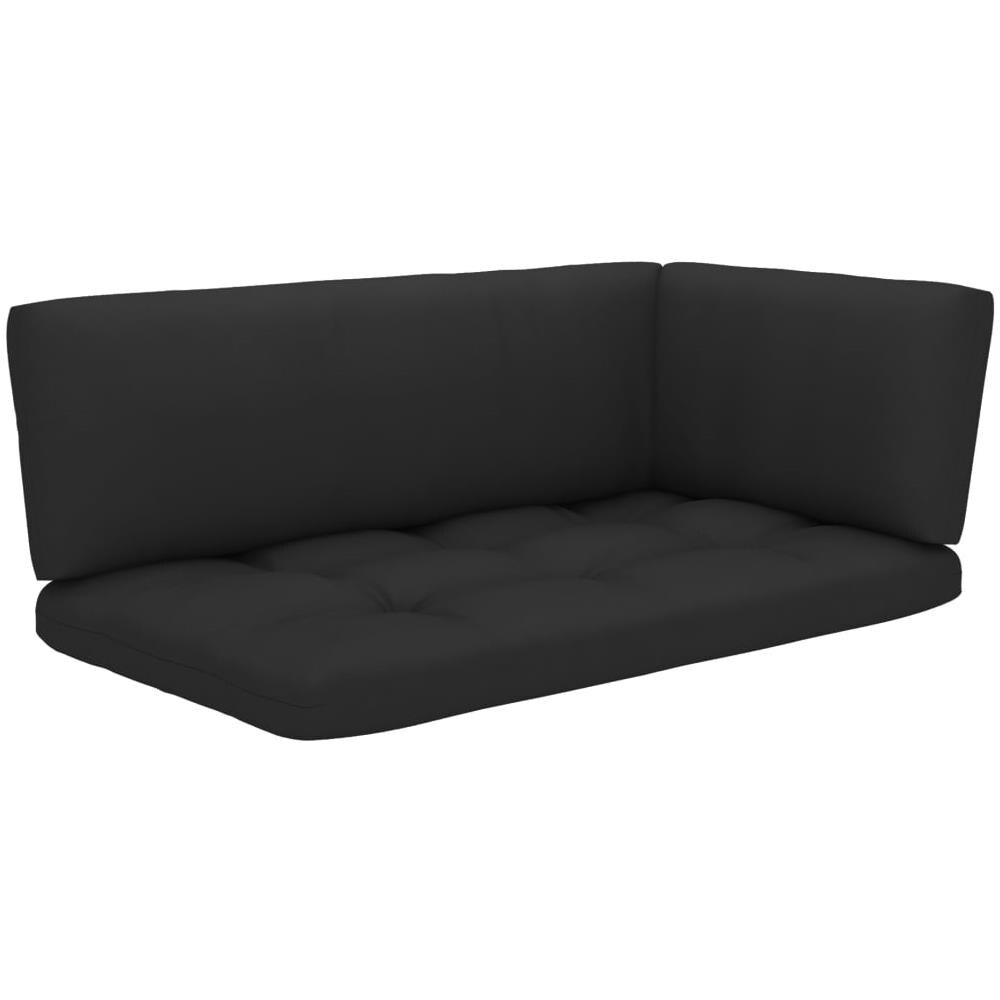 Divano 2 Posti a Pallet e Cuscini Pino Impregnato Marrone Miele - Foto 3