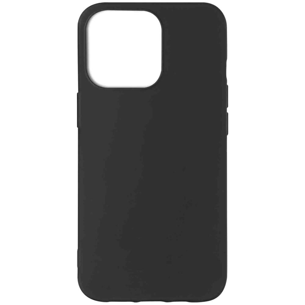 Cover Apple Iphone 13 Pro Max Resistente Silicone Gel Sottile Leggera Nera - Foto 1