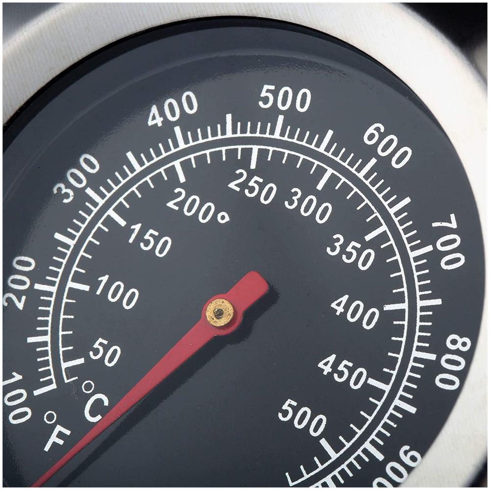 Termometro Analogico Per Griglia Acciaio Inossidabile - Foto 2