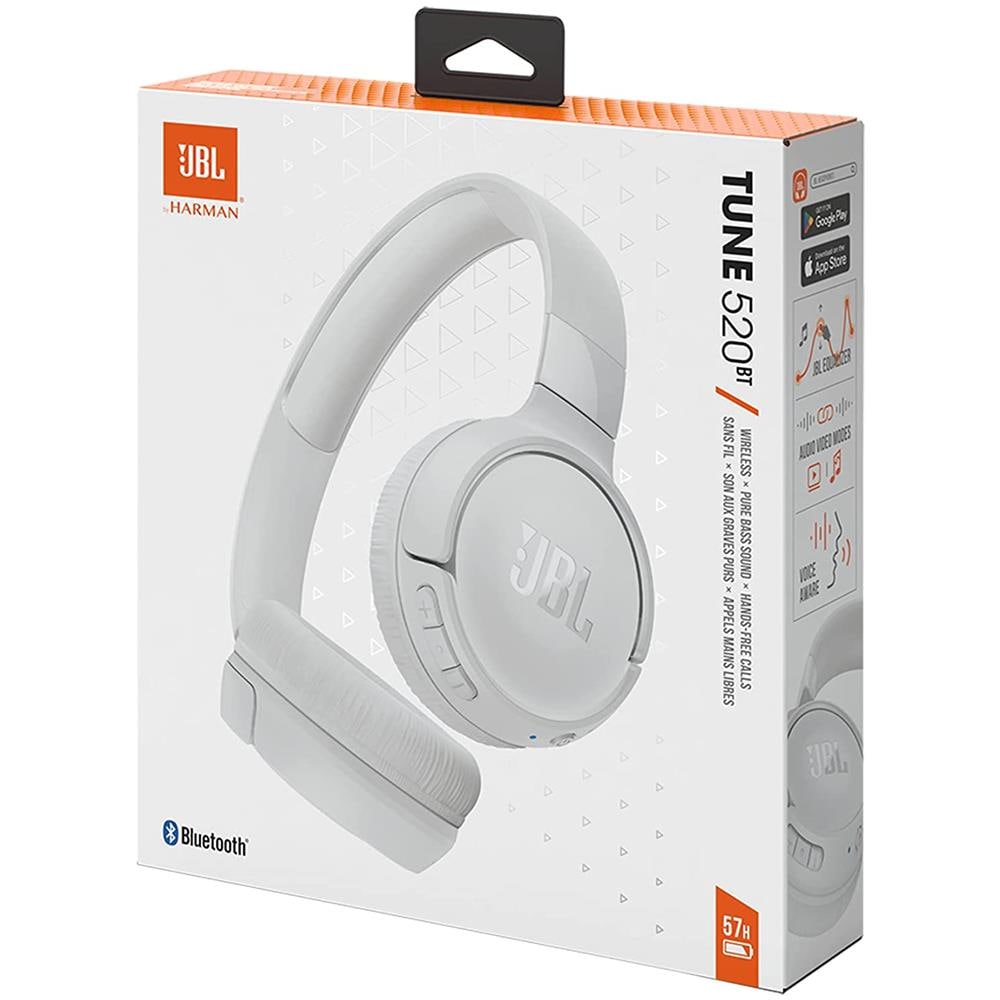 Tune 520BT Cuffia Stereo Padiglione Auricolare Bluetooth con Microfono Integrato Colore Bianco - Foto 5