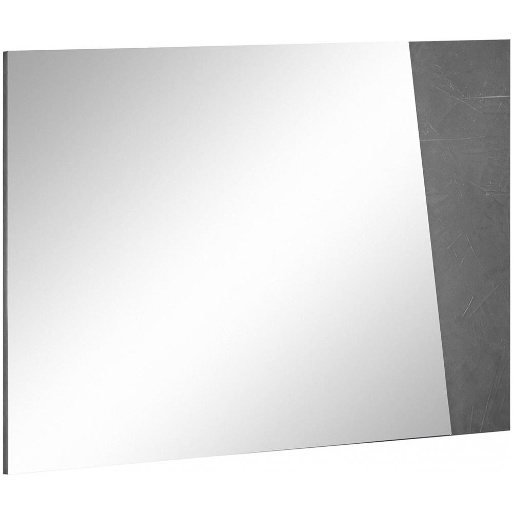 Specchio Alessio, Specchio Da Bagno, 100% Made In Italy, Cm 80x2h60, Ardesia - Foto 2