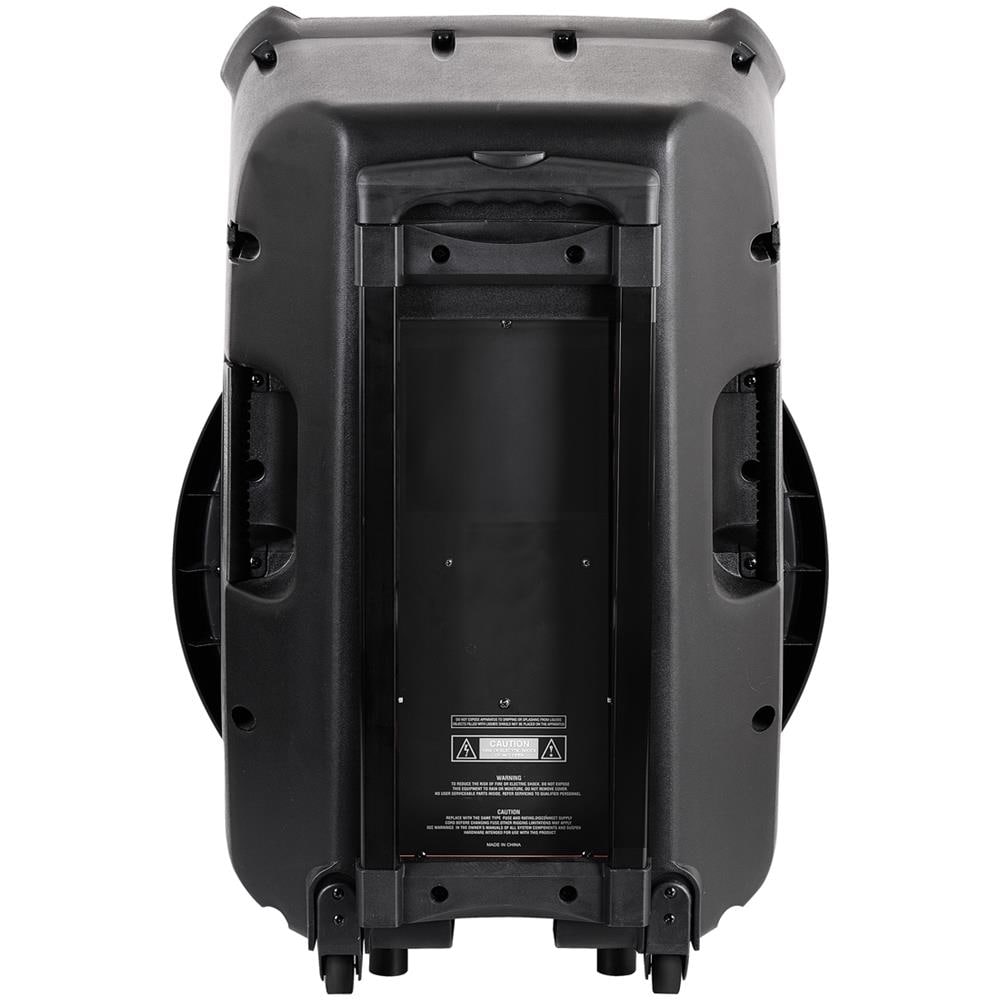 Cassa Amplificata a BatterieTrolley Wireless ingresso USB AUX IN Colore Nero - Foto 4