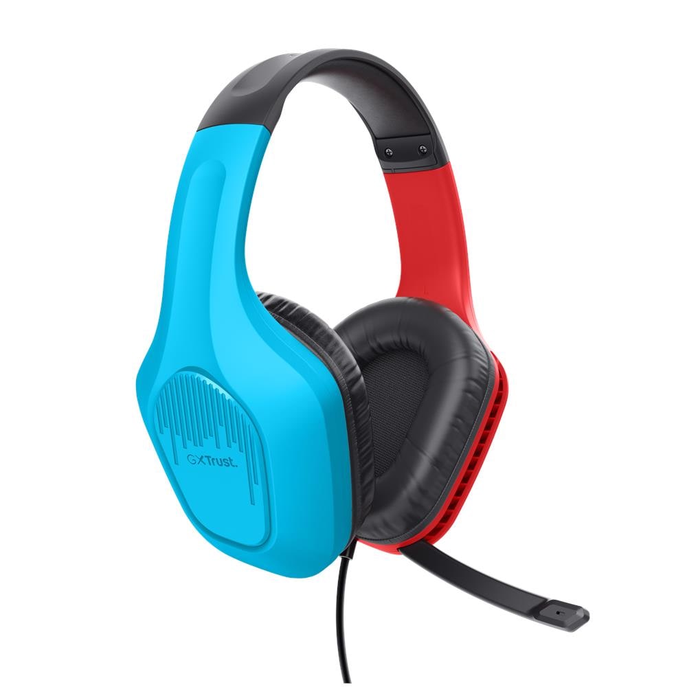 Cuffie da Gaming cablate per Nintendo Colore Rosso Blu - Foto 2