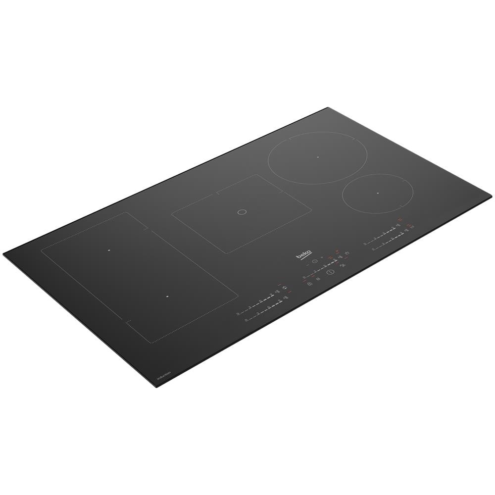 HII85770UFT piano cottura Nero Da incasso 80 cm Piano cottura a induzione 5 Fornello (i) - Foto 2