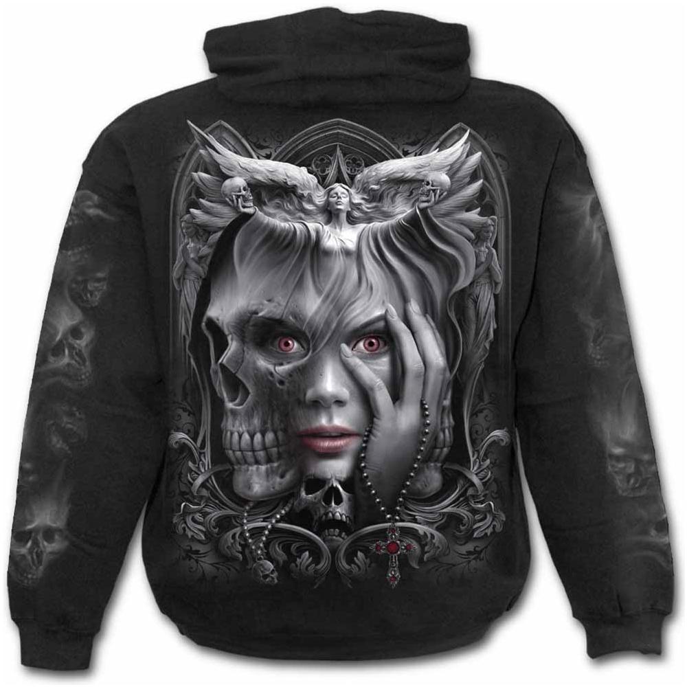 SPIRAL® Gothic Serpent Hoodie - Felpa Dark Goth con Serpente