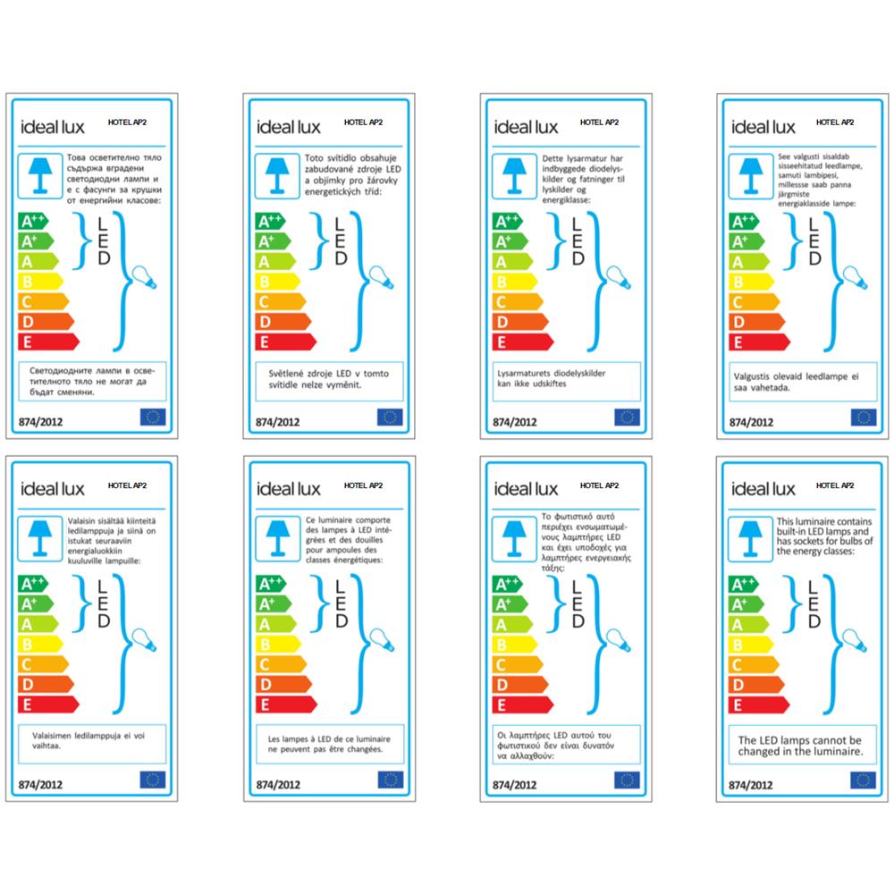 Hotel Ap2, Applique, - Bianco - Foto 1