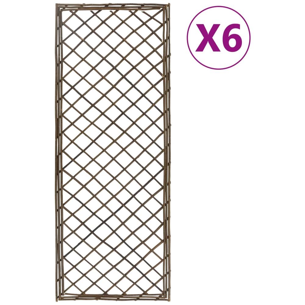 Tralicci da Giardino 6 pz 30x120 cm in Salice - Foto 1