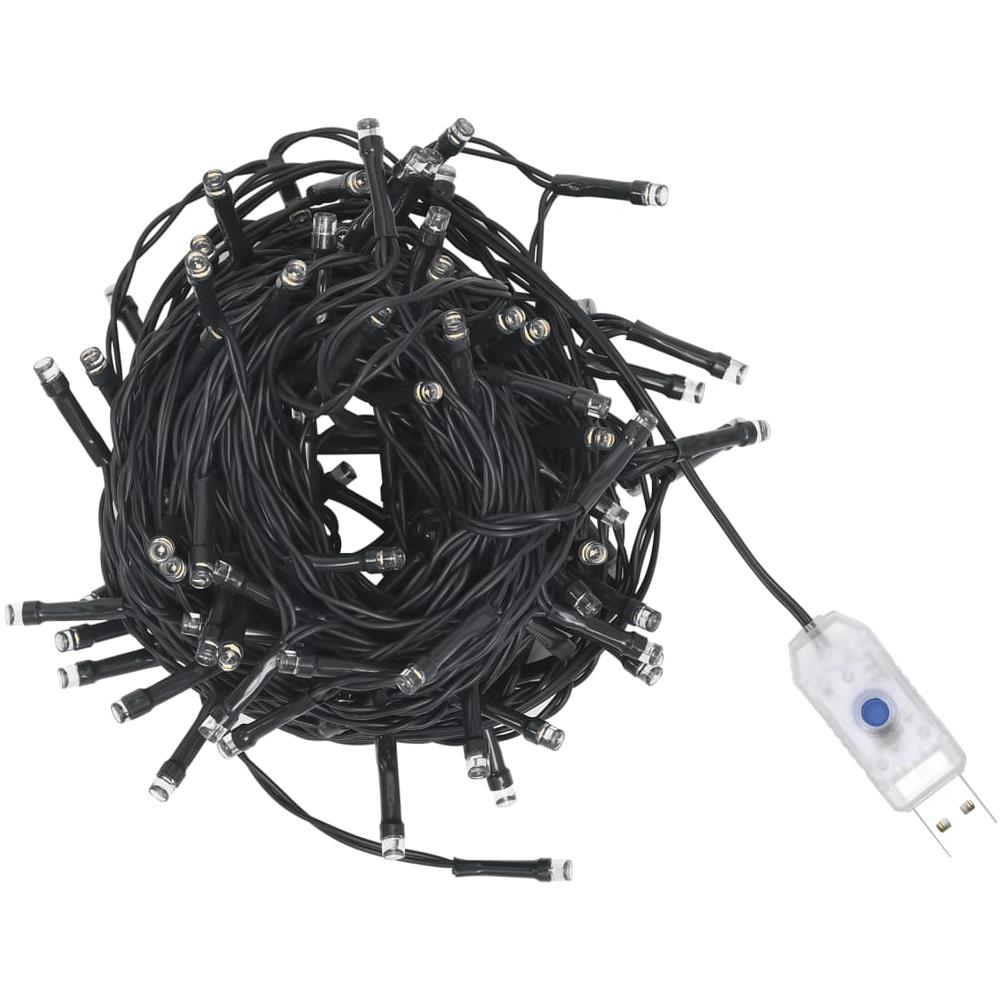 Albero di Natale Artificiale con Luci LED e Pigne 210 cm - Foto 9