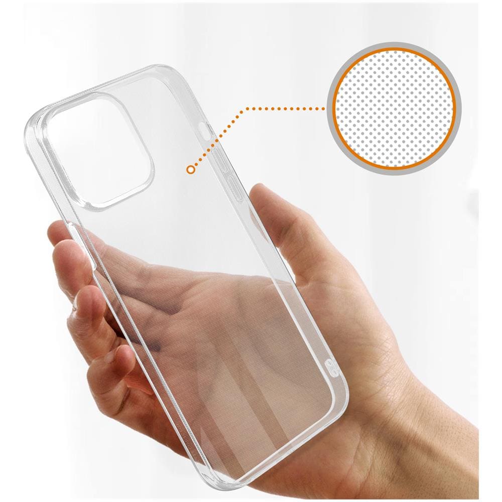 Cover Apple Iphone 13 Pro Silicone Flessibile Sottile E Leggera Trasparente - Foto 2