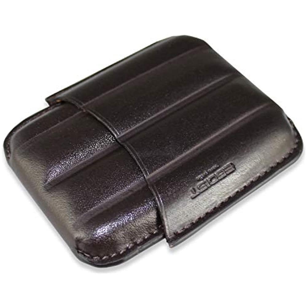 Portasigari Mezzanine I Custodia In Vera Pelle I Capacità 4 Sigari Ammezzati I Sagomato I Elegante I Accessorio Di Alta Ref. 8020320055100 (2)  - Foto 1