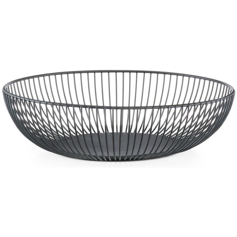 Ciotola In Metallo Per La Cucina, Cesto Di Frutta, Piatto Decorativo In Filo Metallico. - Foto 1