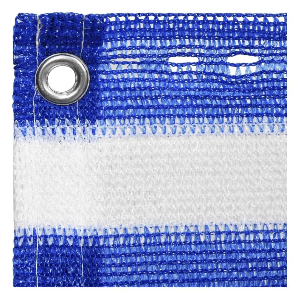 Paravento Da Balcone Blu E Bianco 120x400 Cm In Hdpe - Foto 2