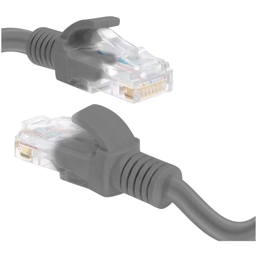 Cavo Di Rete Ethernet Rj45 Categoria 6 Connessione Veolce 15 Metri Grigio - Foto 1