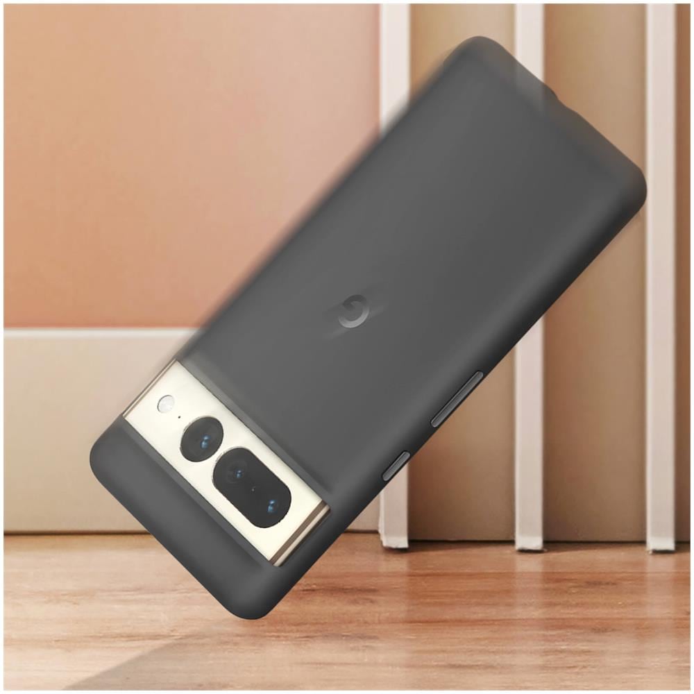 Cover Rigida Pixel 7 Pro Originale Nero Traslucido - Foto 2