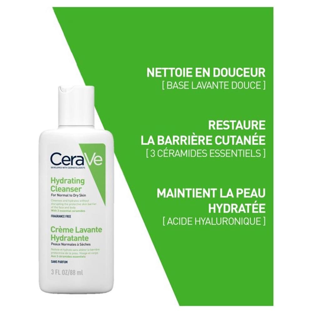 Crema Detergente Idratante Viso E Corpo Pelle Normale A Secco 88ml Cleanse Corps - Foto 1