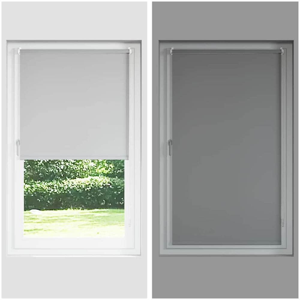 Tenda a Rullo Oscurante 120x210 cm Larghezza Tessuto 116,6 cm - Foto 9