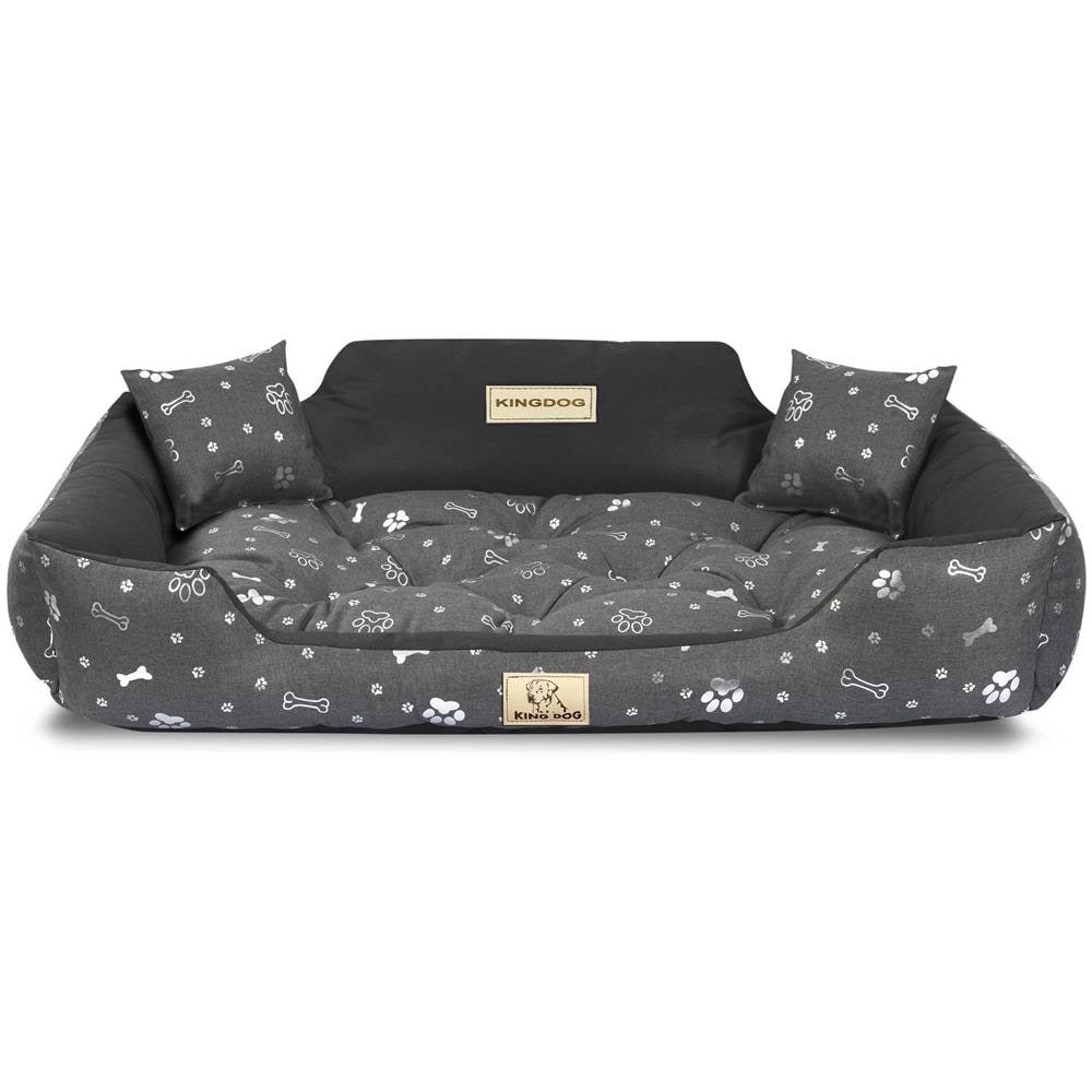 100x75 cm KINGDOG Cuccia per cani impermeabile personalizzabile Silver Bones - Foto 2