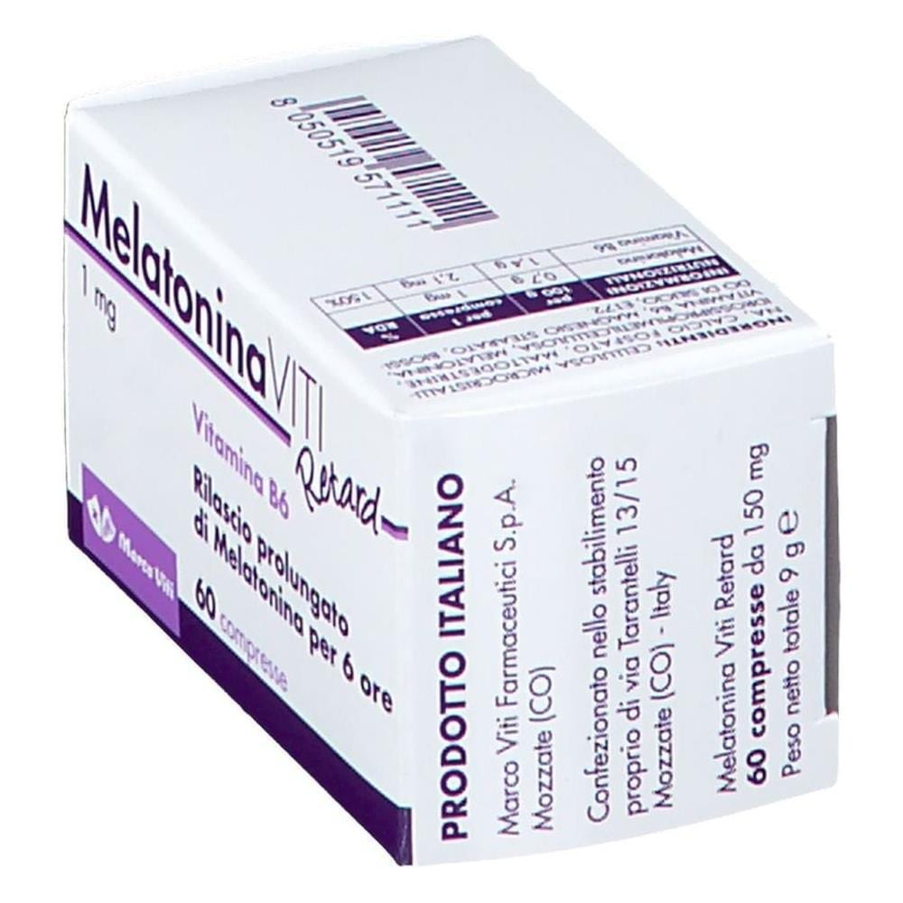 Melatonina Viti Retard 1 mg 60 Compresse - Foto 2