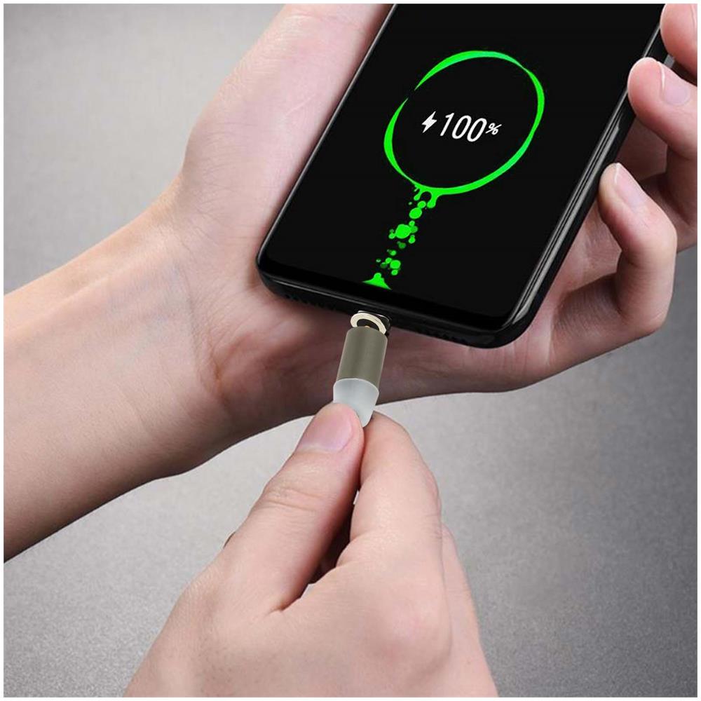 Cavo Magnetico Usb Verso Usb Type C 1m In Nylon Intrecciato - Foto 20